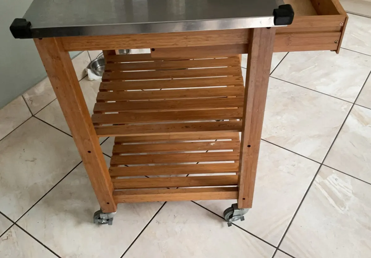 Butchers block/shelving unit - Image 3
