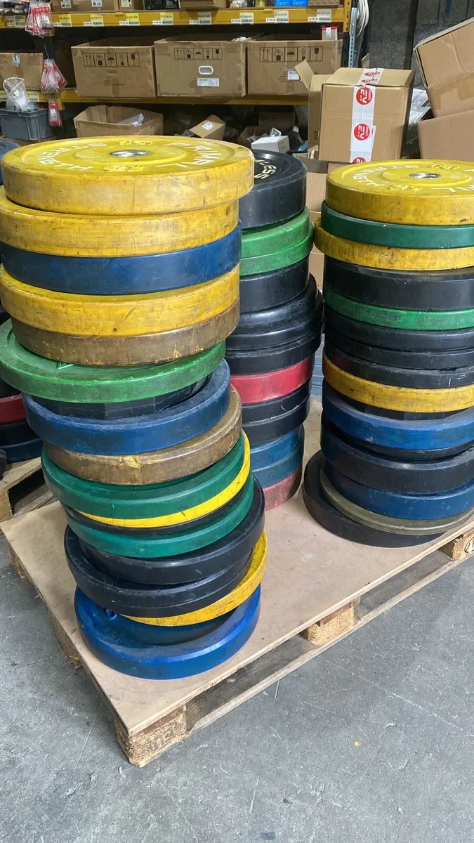 Gym bumper plates
