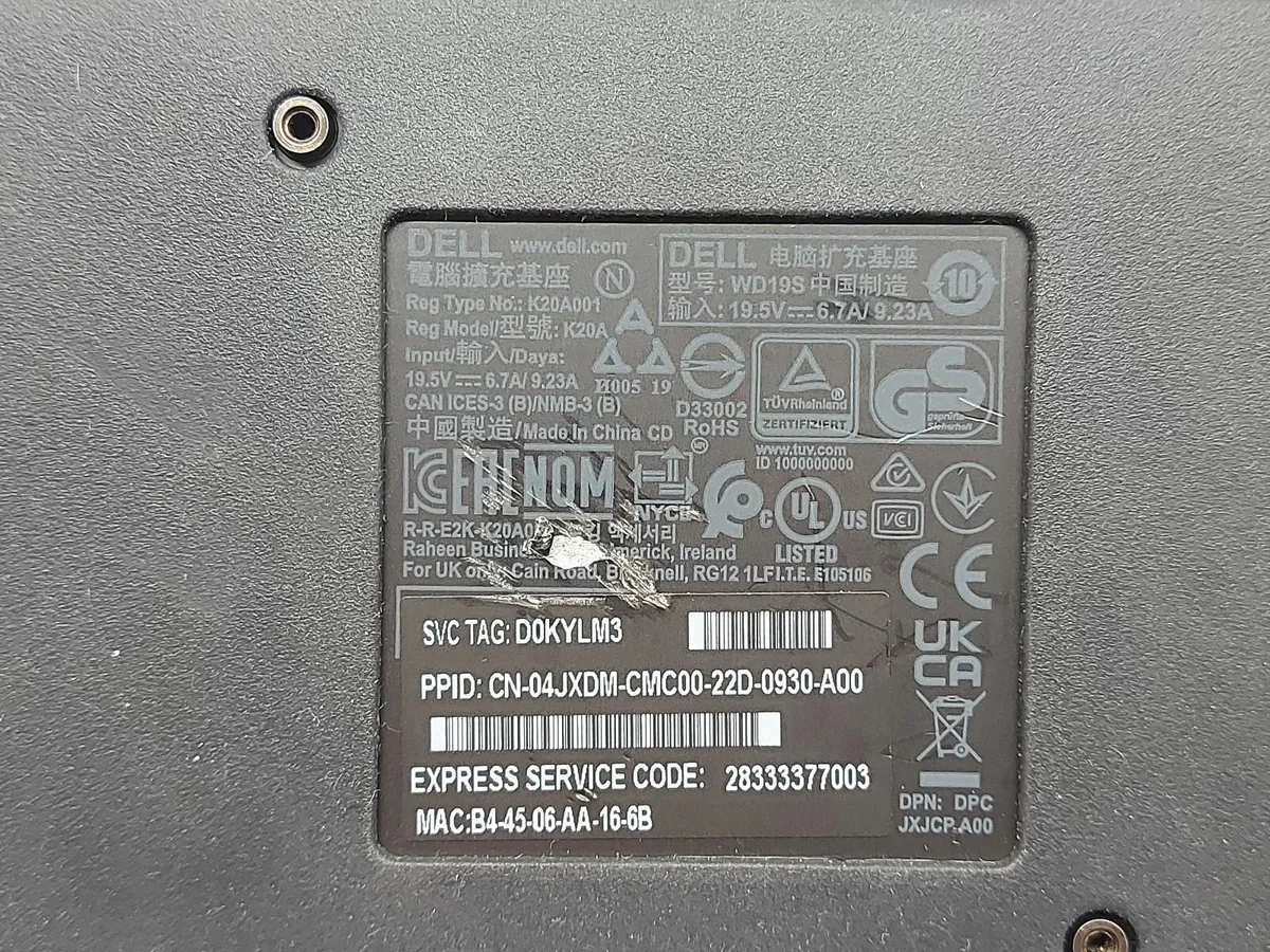 Online Auction Of A Dell Docking Station & More! - Image 4