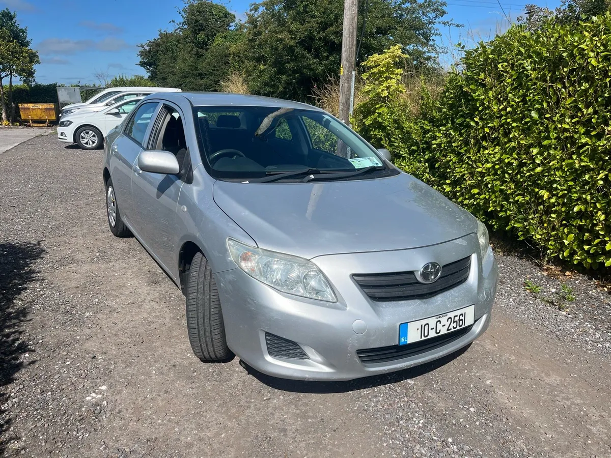 2010 TOYOTA COROLLA PETROL 1.3 TAXED AND TESTED - Image 1