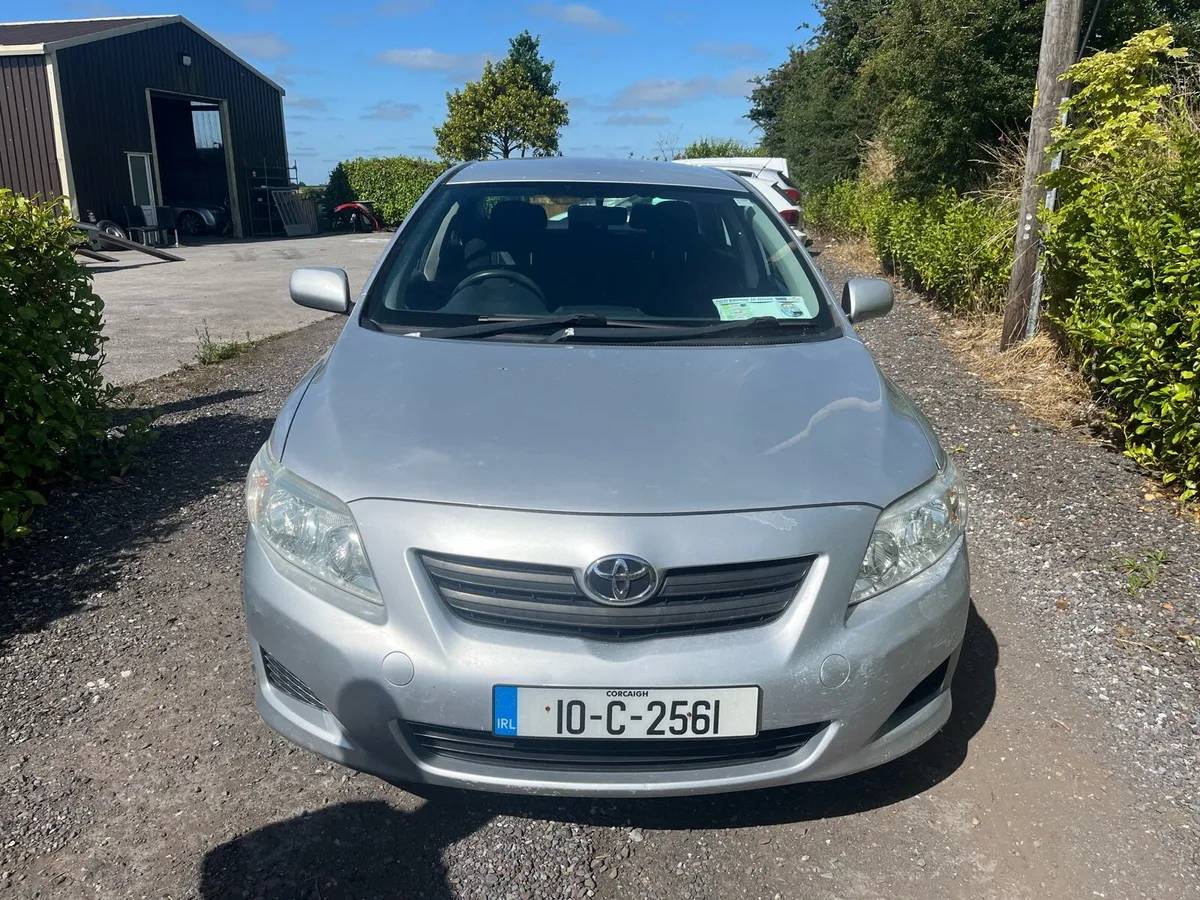 2010 TOYOTA COROLLA PETROL 1.3 TAXED AND TESTED - Image 2