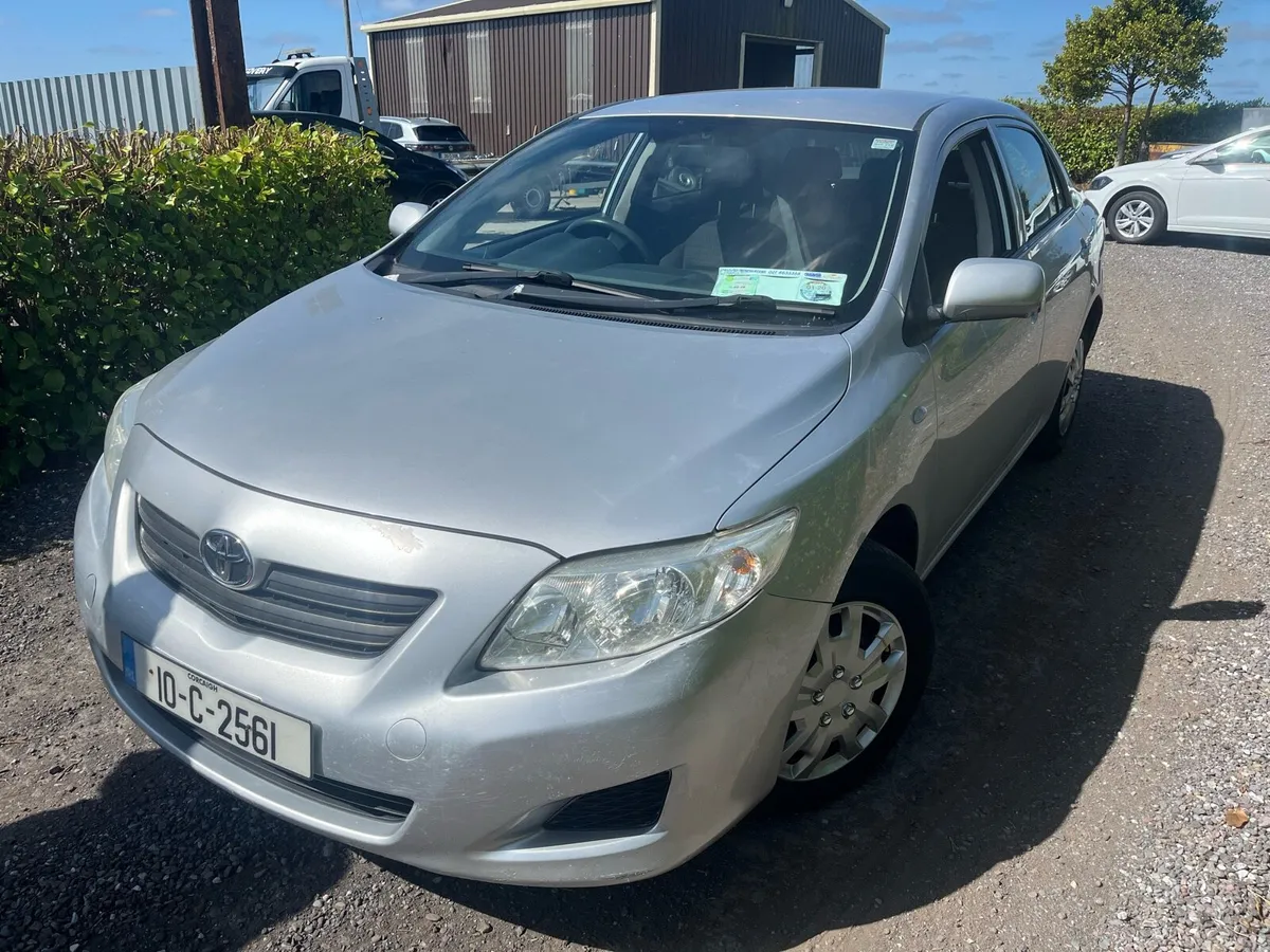 2010 TOYOTA COROLLA PETROL 1.3 TAXED AND TESTED - Image 3