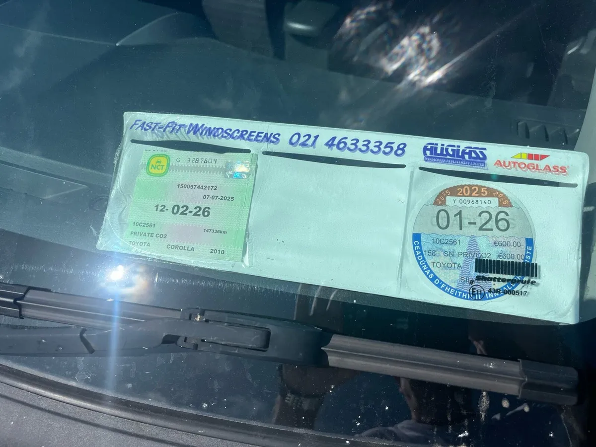 2010 TOYOTA COROLLA PETROL 1.3 TAXED AND TESTED - Image 4