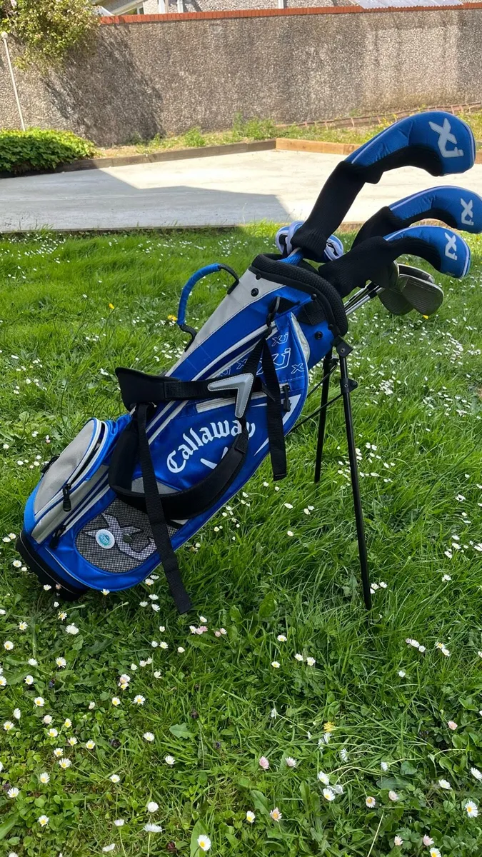 Junior Golf Clubs plus shoes - Image 1