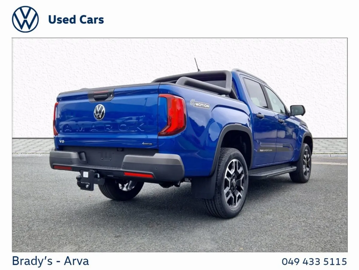 Volkswagen Amarok Auto Blue 004659 - Image 2
