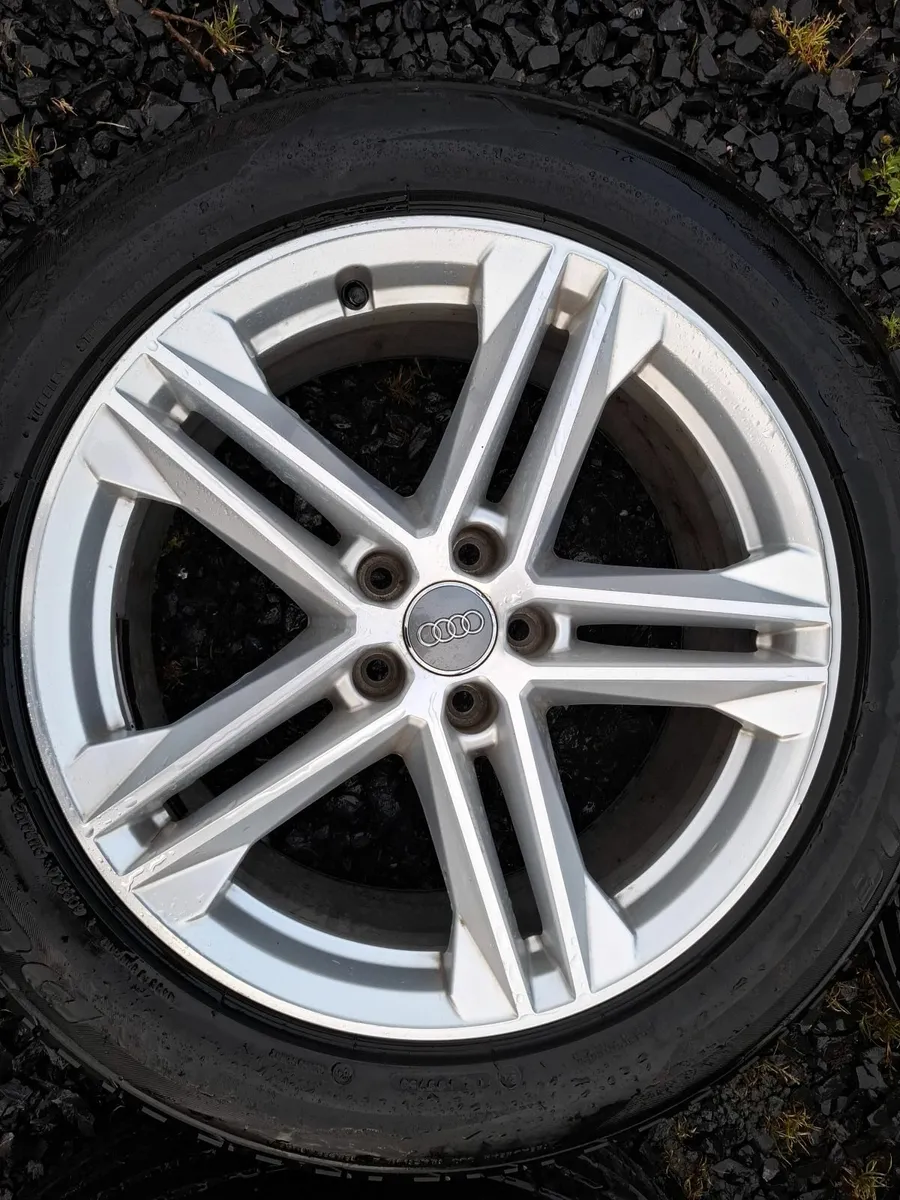 19" Genuine Audi Q5 S Line Alloys with tyres - Image 2