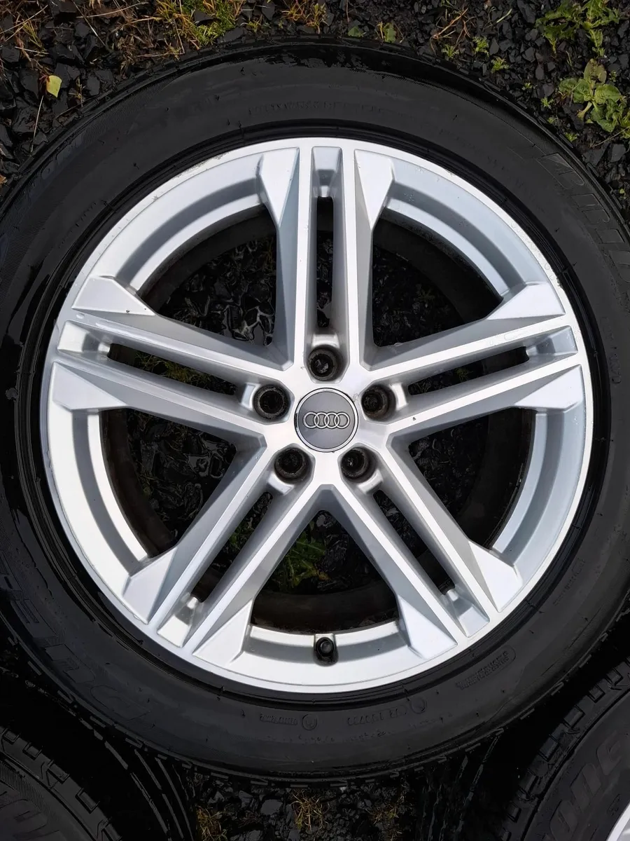 19" Genuine Audi Q5 S Line Alloys with tyres - Image 4