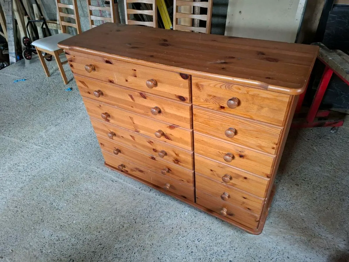 12 Drawer Chest of Drawers. - Image 1
