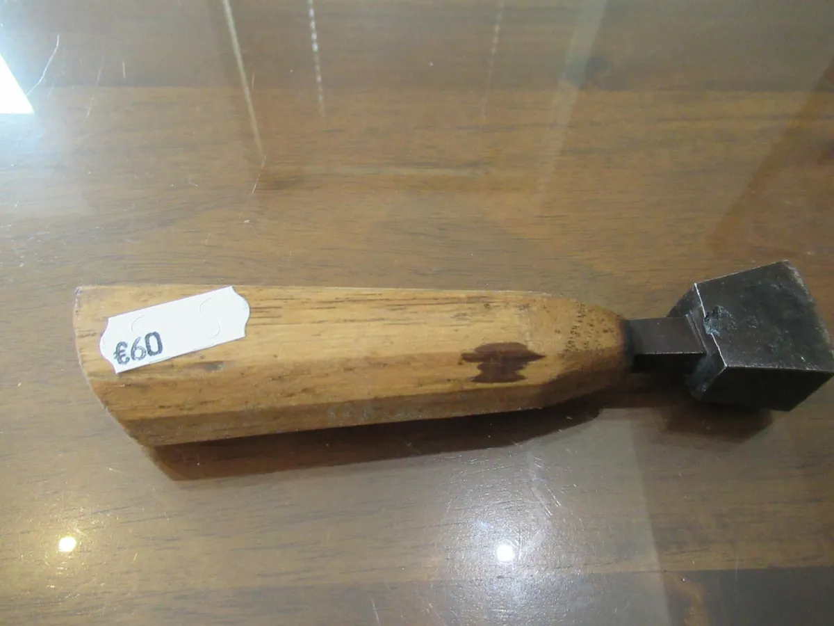 vintage tools cobblers leather upholstery antique - Image 4