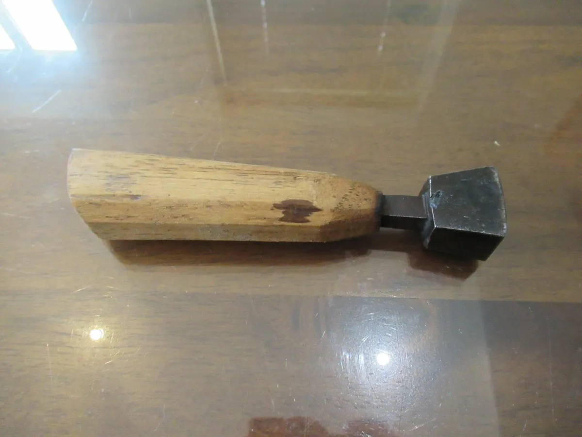 vintage tools cobblers leather upholstery antique - Image 1