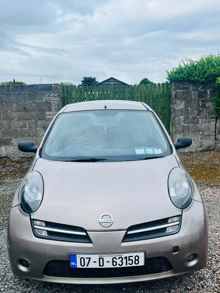 Nissan Micra 2007 Automatic [NCT + Tax] - Image 1