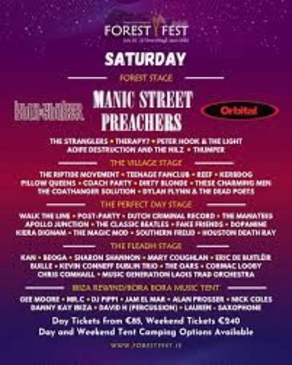 Forest Fest Saturday Tickets