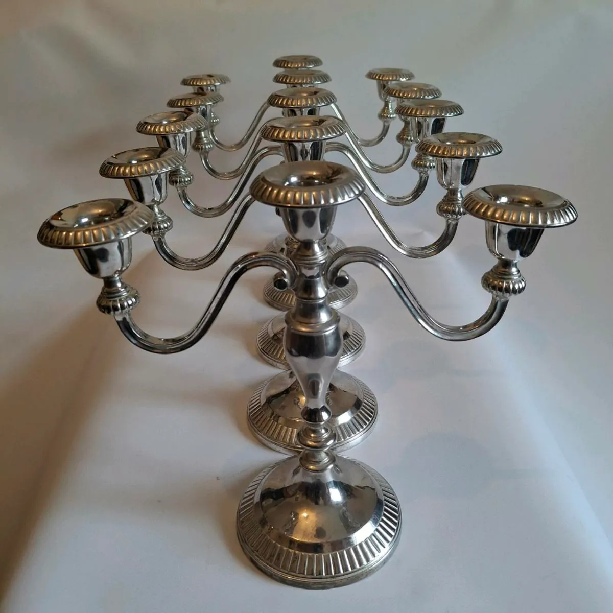 Silverplate Candelabras - Image 1
