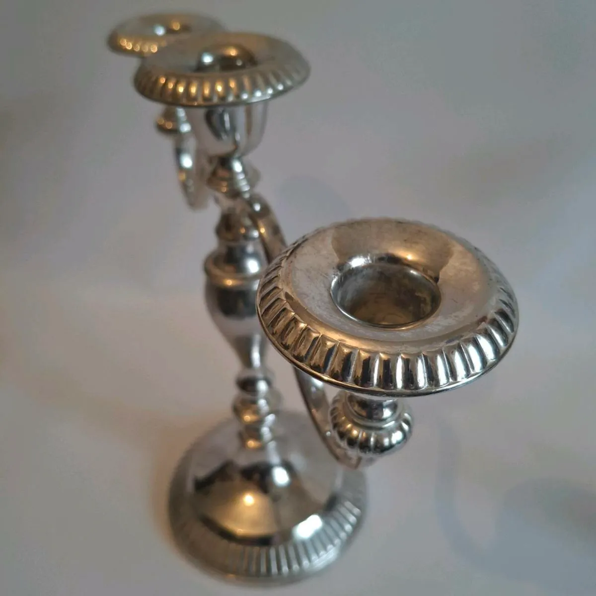 Silverplate Candelabras - Image 3