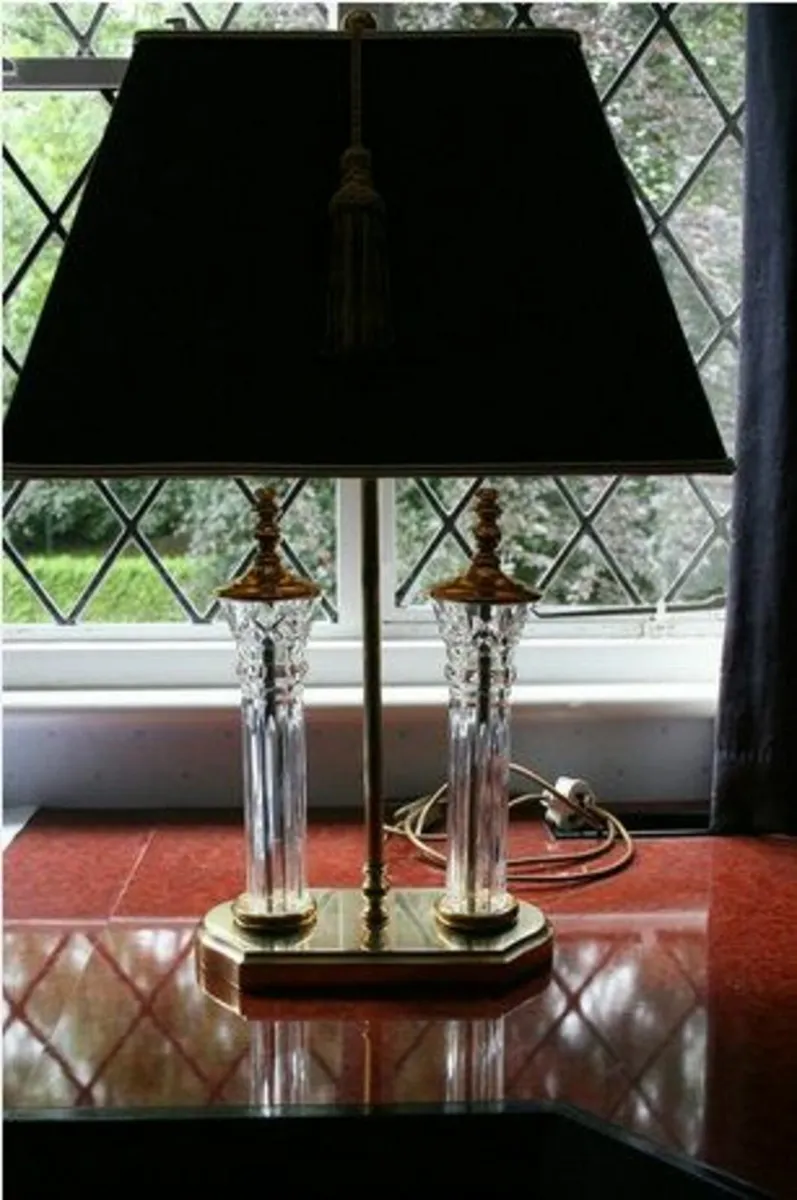 Vintage Waterford Crystal'Parkmore' Lamp - Image 1