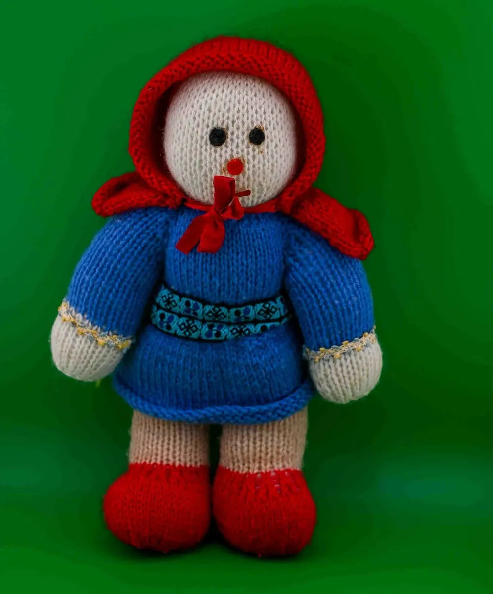 Knitted girl