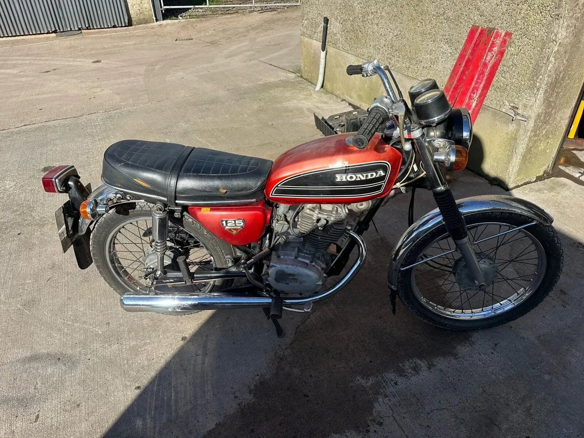 Honda 125 6 volt kickstart - Image 1