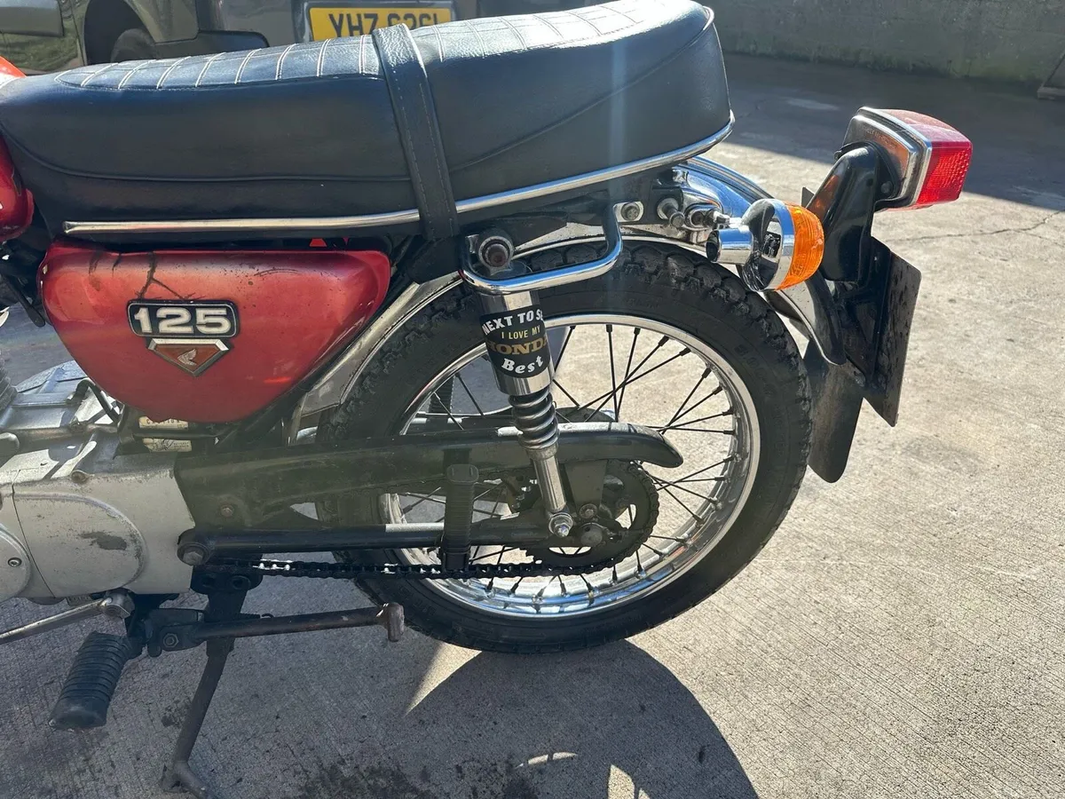Honda 125 6 volt kickstart - Image 3