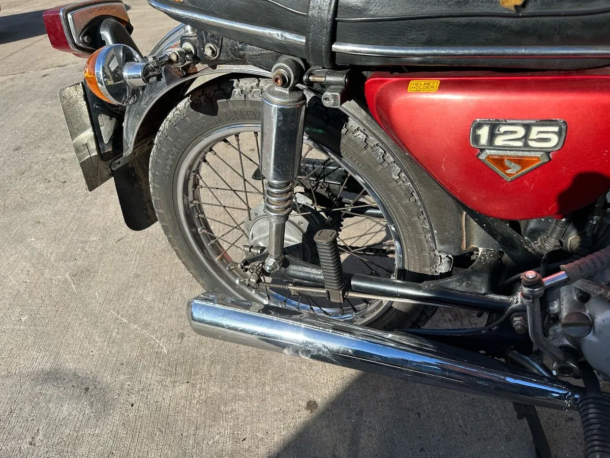 Honda 125 6 volt kickstart - Image 4