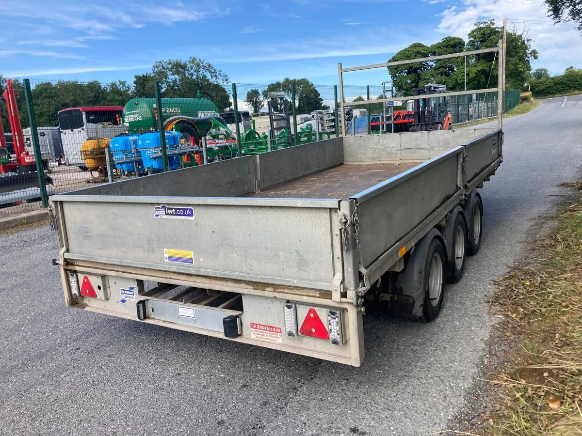 2022 Ifor Williams LM146 Tri Dropside Trailer - Image 2