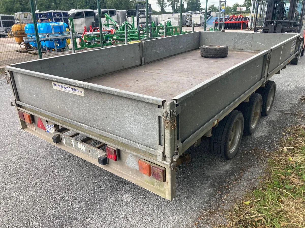 Ifor Williams LM146 Tri Dropside Trailer NO VAT - Image 2