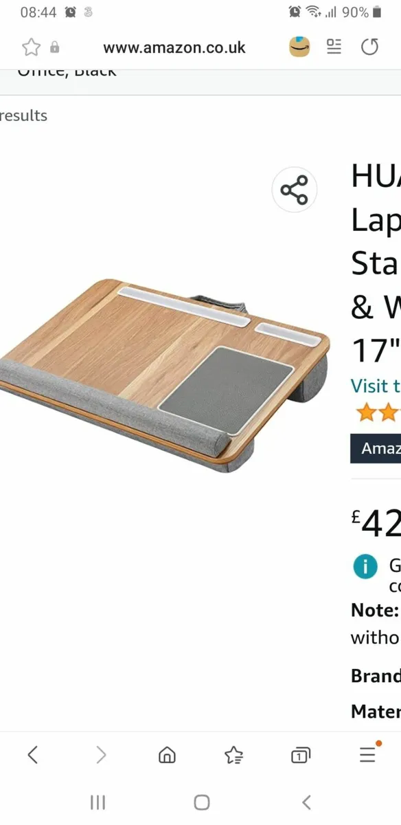 Laptop tray cushion - Image 3
