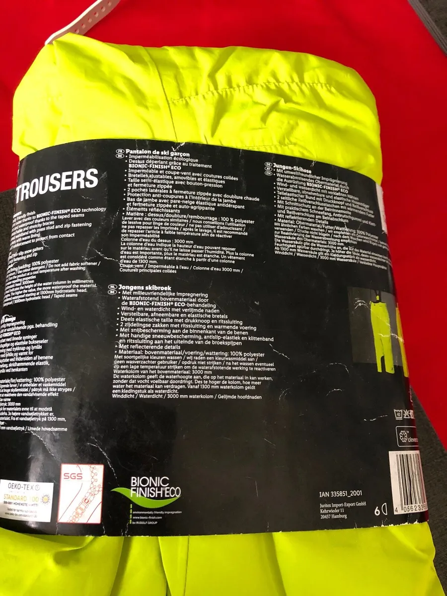Boys ski trousers age 10/12 €10 - Image 3