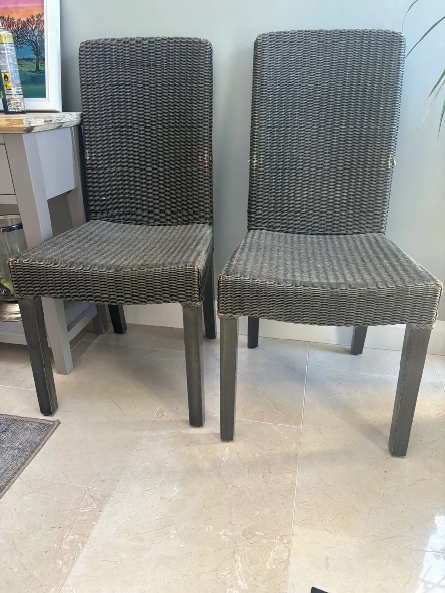 6 dining chairs - Image 1