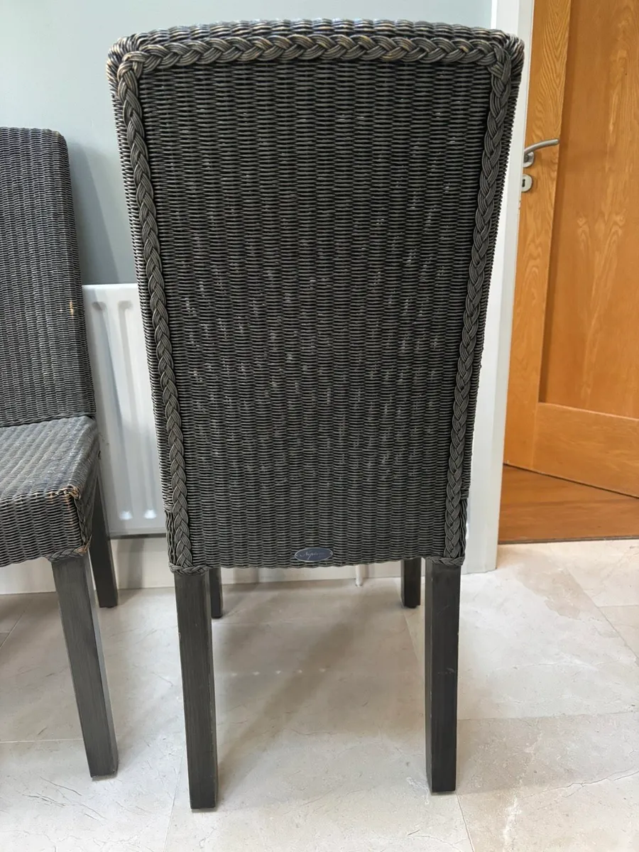 6 dining chairs - Image 2