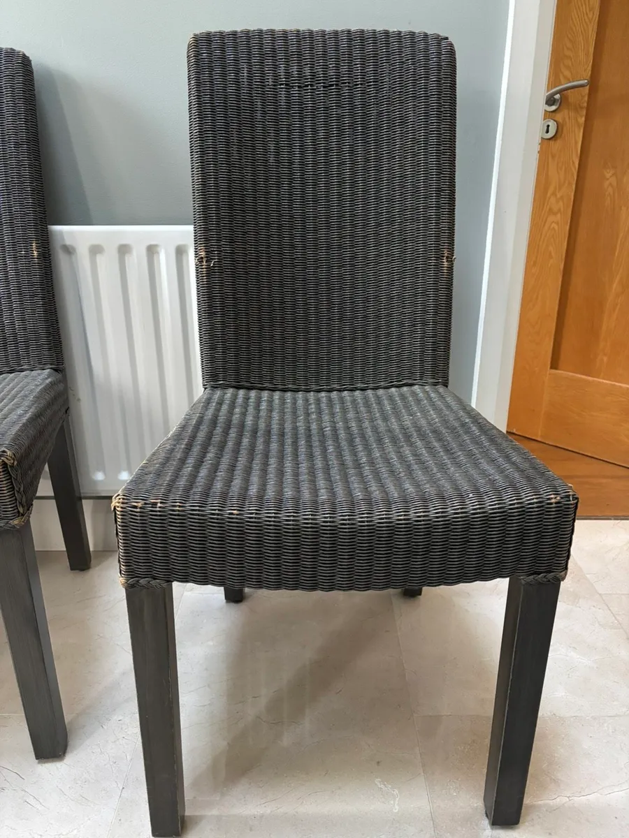 6 dining chairs - Image 3