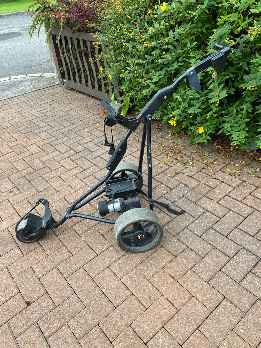 Poweakaddy.  Golf.  Trolley - Image 1