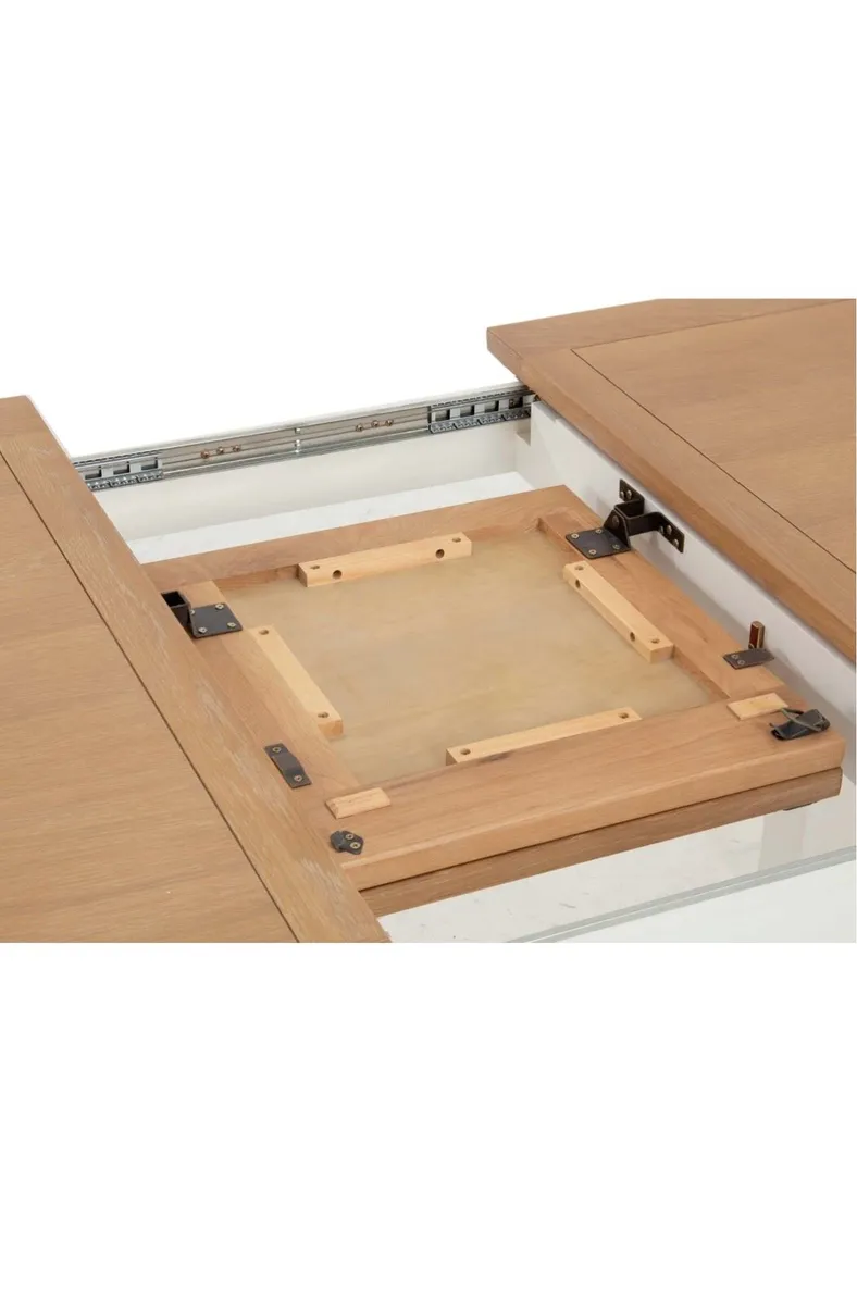 Extendable Dining table and chairs - Image 2