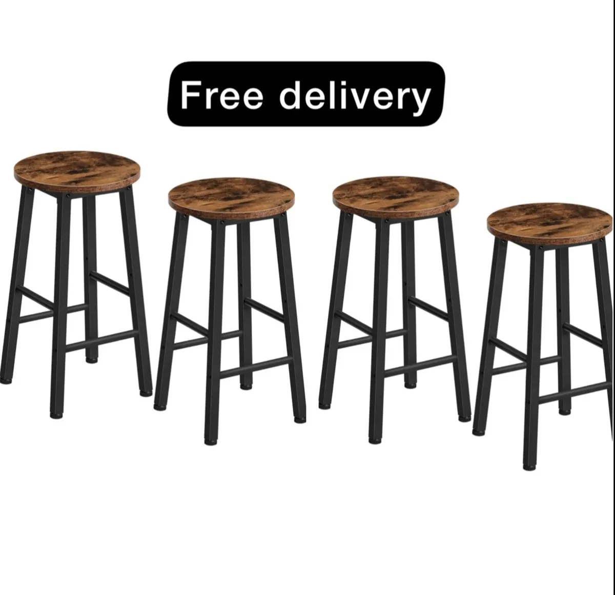 Bar Stools Set of 4 - Image 1