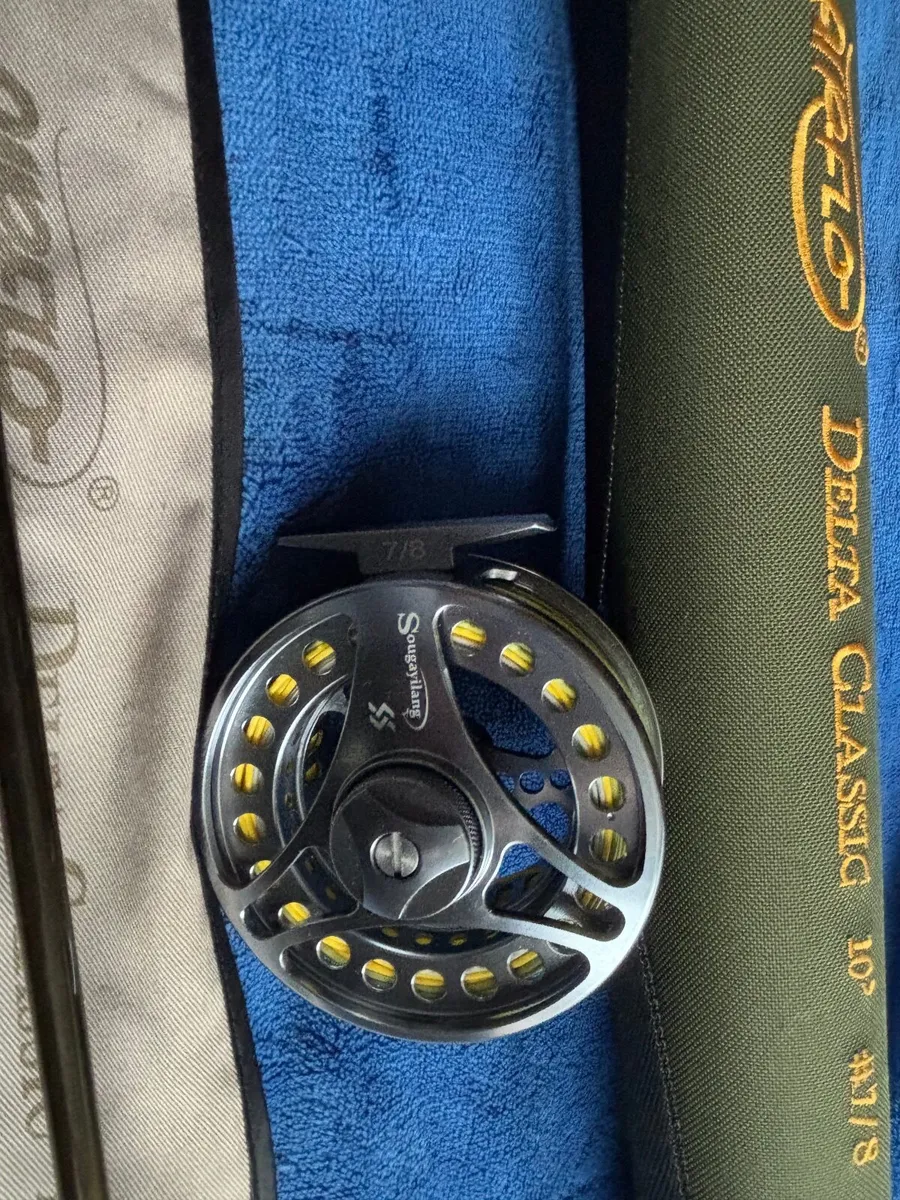 Airflo Delta 10ft #7/8 & loaded Sougayilang7/8reel - Image 3