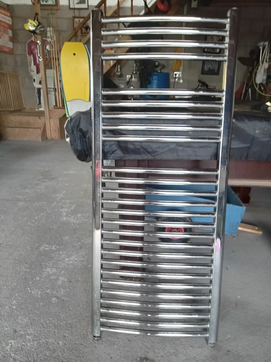 Curved Heated Towel Rail