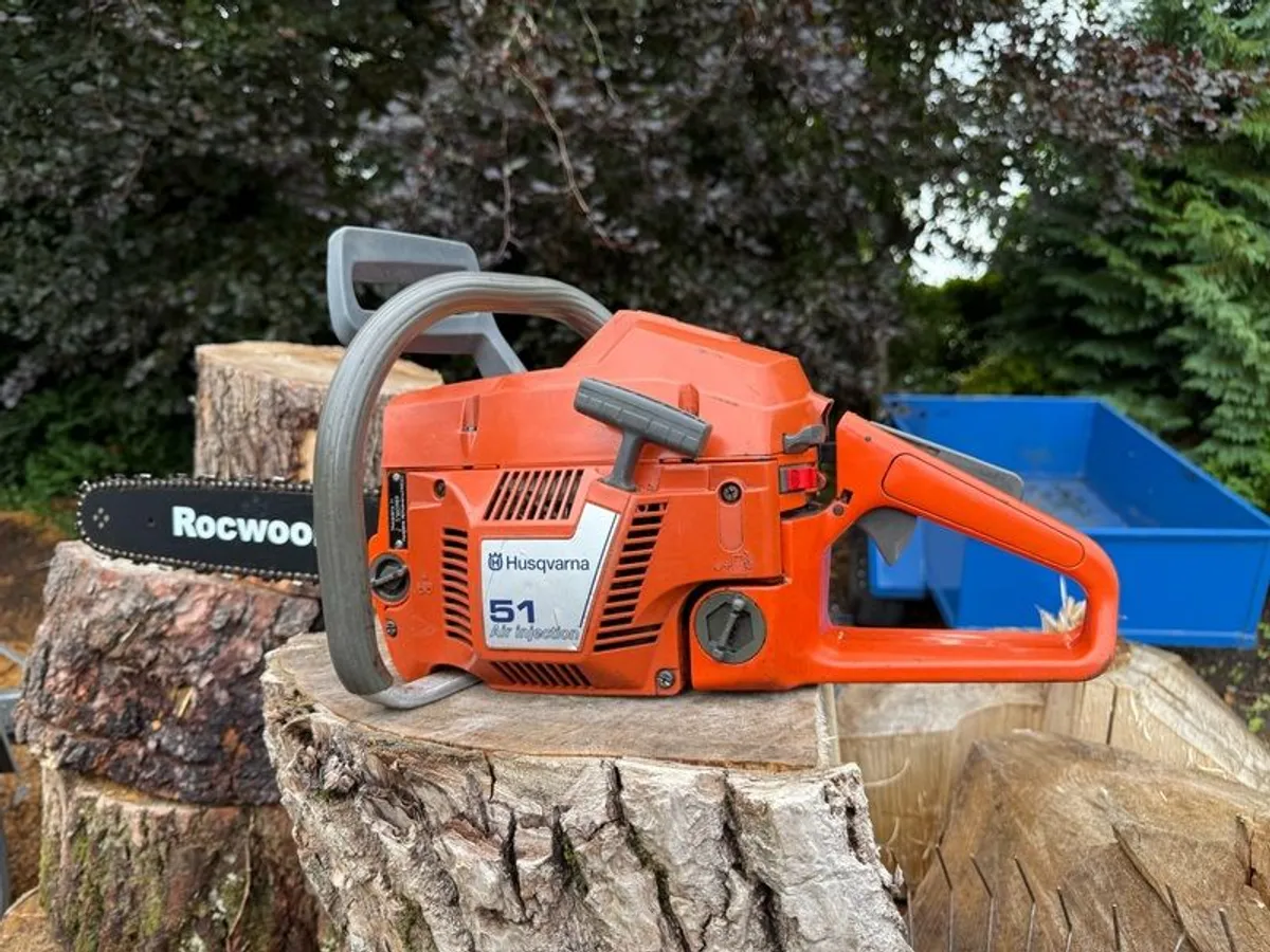 Husqvarna chainsaw stimmers blower ride on - Image 1