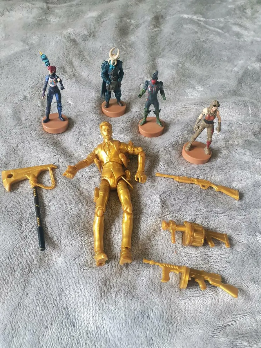 Fortnite Golden Midas  and stamps - Image 1