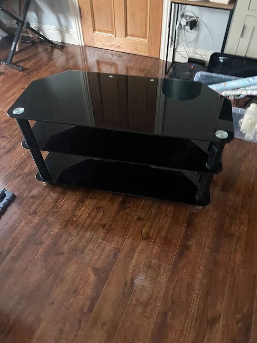 Glass tv stand - Image 2
