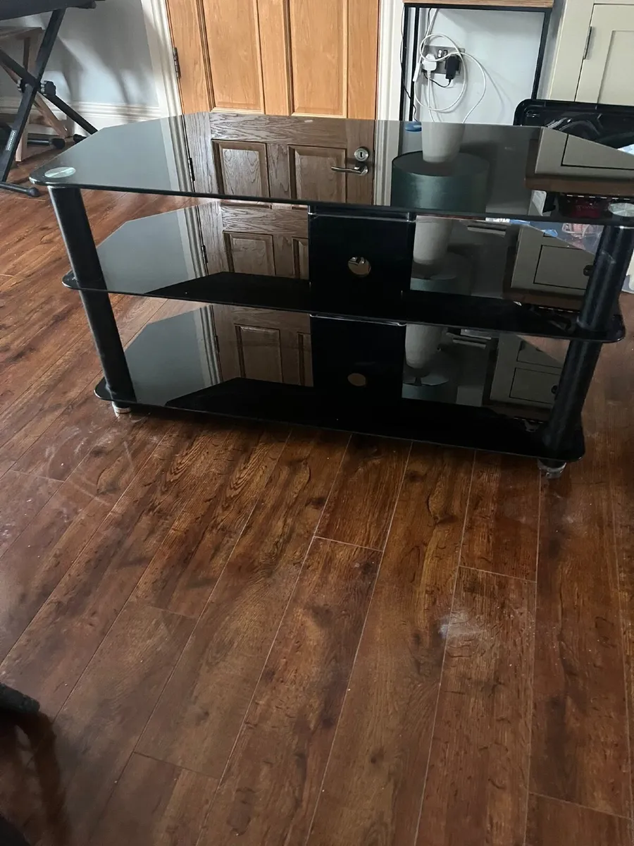 Glass tv stand - Image 3