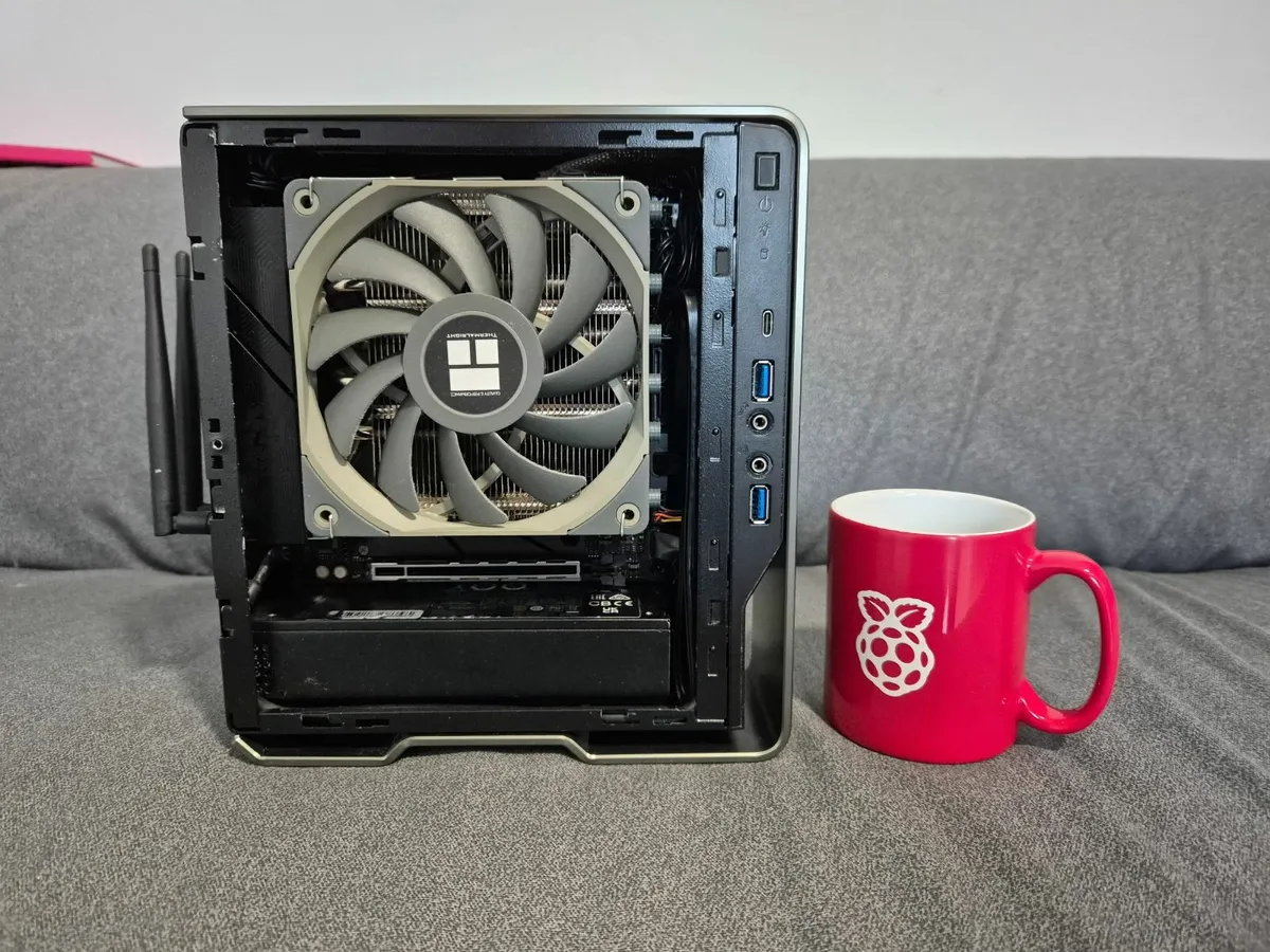 Mini ITX PC,  Amd 9700X, 64GB DDR5, 1TB Gen4, 4060 - Image 1