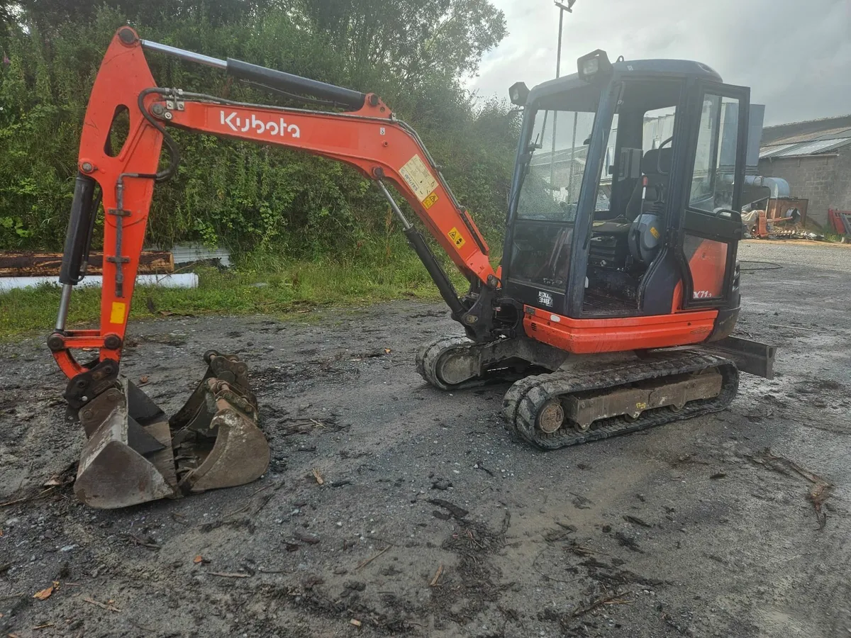 Kubota KX 71 - 3 tonne 2016 - Image 2