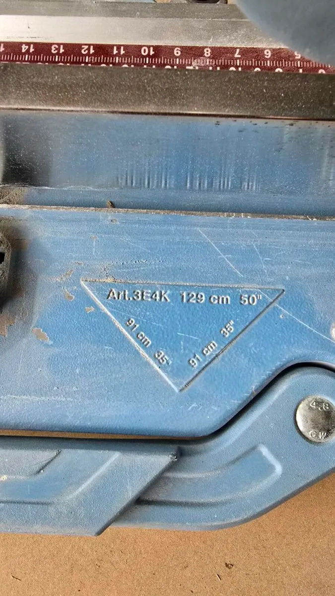SIGMA 129cm tile cutter - Image 4