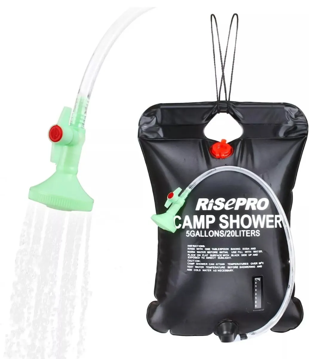 20L Solar Power Portable Water Shower Camping - Image 2
