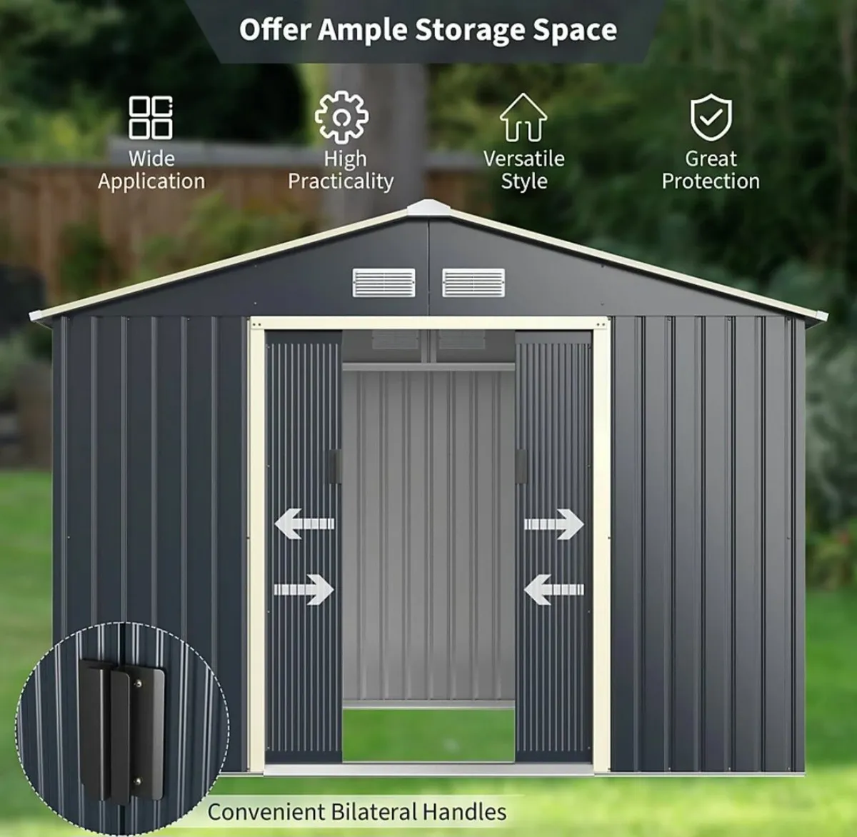 Steel Garden Sheds - Image 3