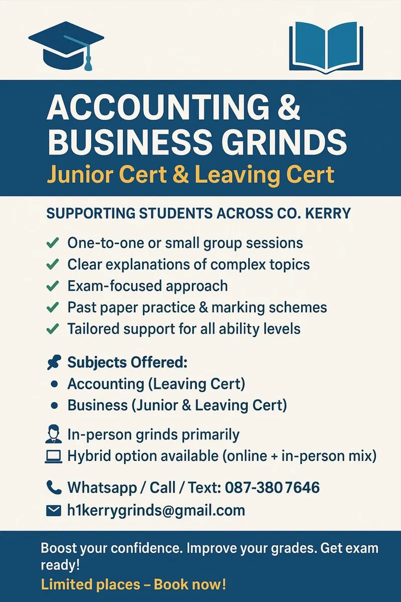 Accounting and Business Grinds Co.Kerry