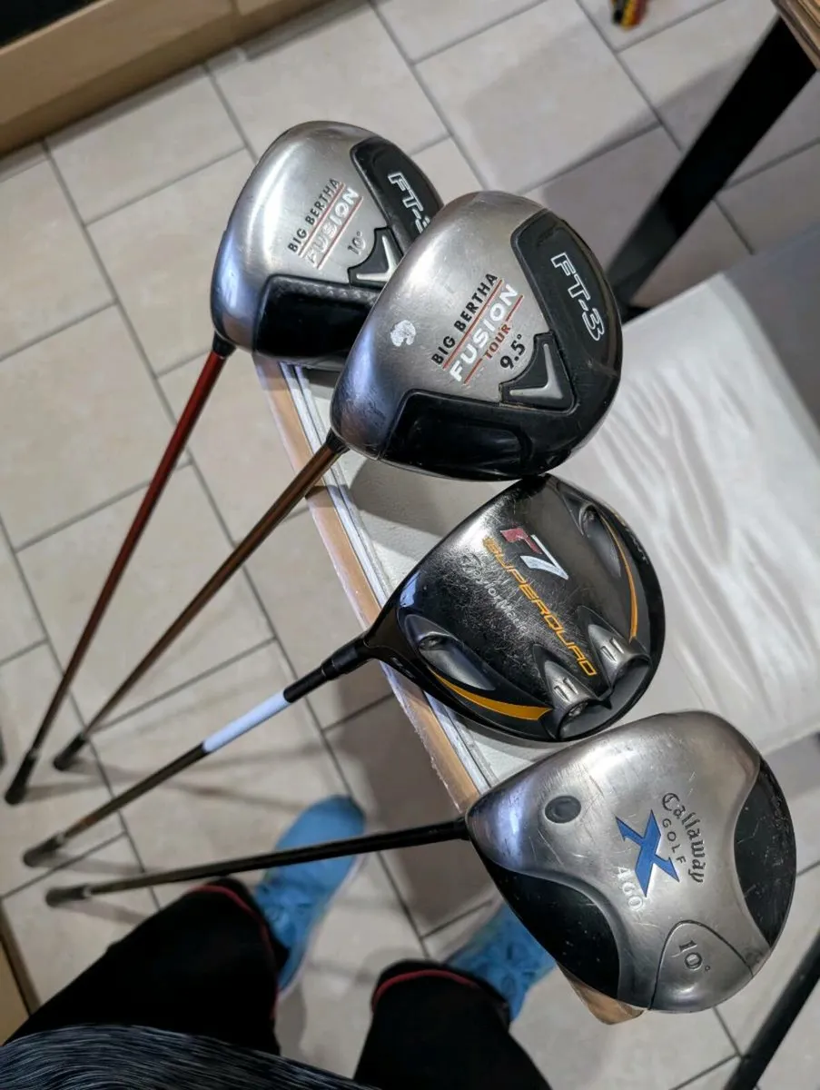 Left handed drivers offers TaylorMade, Callaway et - Image 1