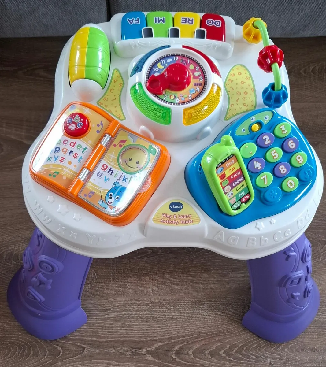 Micky Mouse Ride On & Vtech Play & Learn table - Image 2