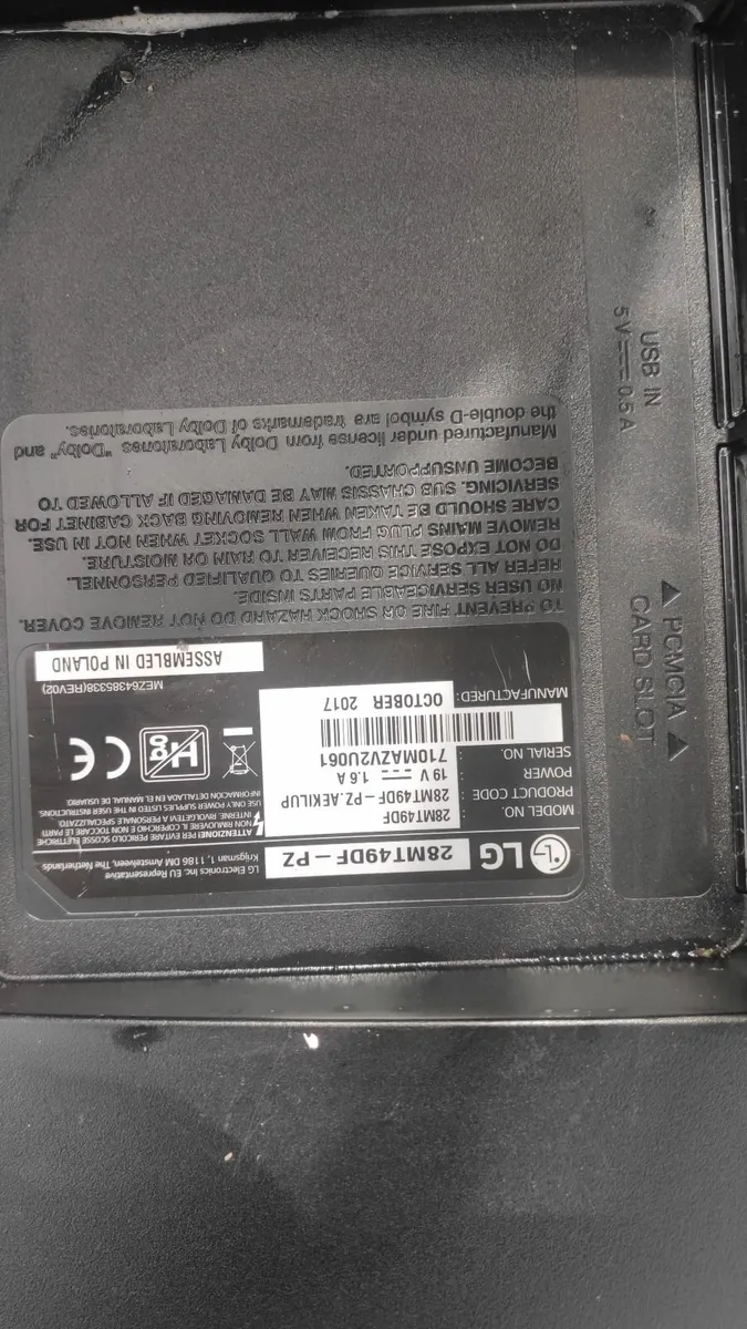 LG TV for Sale - 30 inch - Barely/Never Used - Image 3