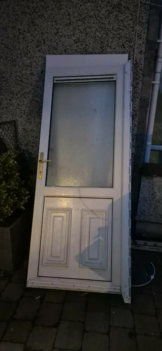 PVC DOUBLE GLAZED DOOR