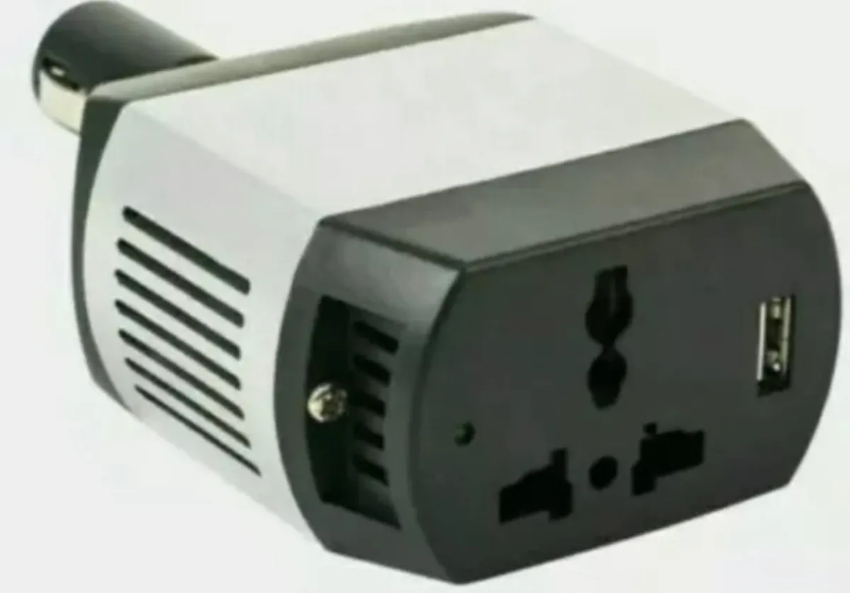 12v to 240v house mains Inverter Car adapter 75w - Image 2